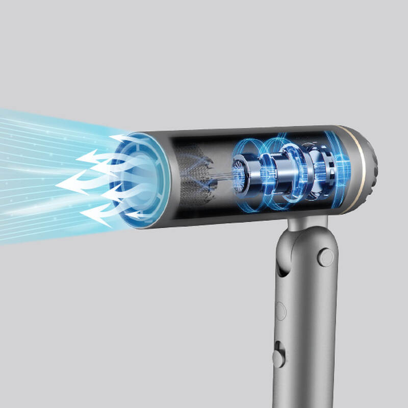 Máy sấy tạo kiểu tóc gấp gọn LocknLock 1300W - Màu xám - ENA626GRY, , large image number null